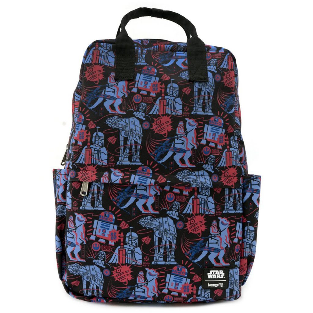 NWOT Star Wars Empire Strikes Back 40th Anniversary Loungefly Backpack STAR WARS EMPIRE STRIKES BACK FINAL FRAMES MINI BACKPACK  main image 3