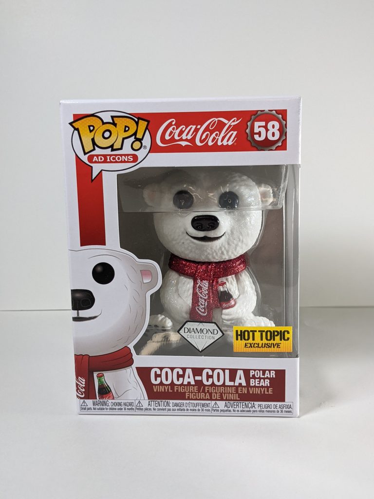 Coca-Cola Polar Bear Diamond Funko Pop! #58 - Pop Central