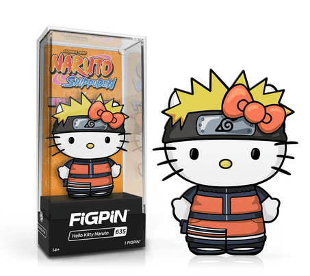 Hello Kitty Naruto FiGPiN #635 Naruto x 