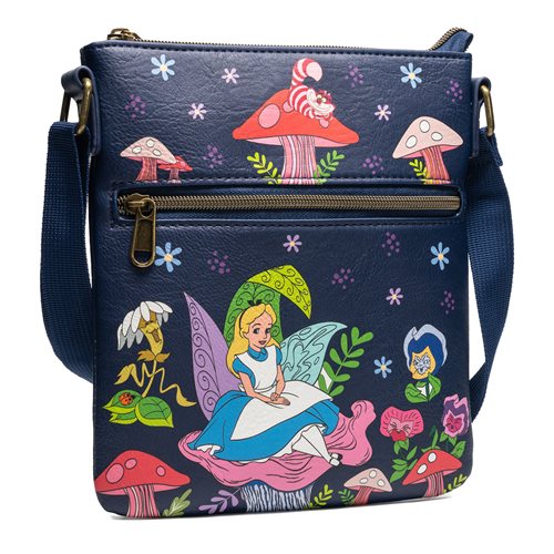 Loungefly Disney Alice in Wonderland Passport Bag Crossbody Purse EE E –  shophobbymall