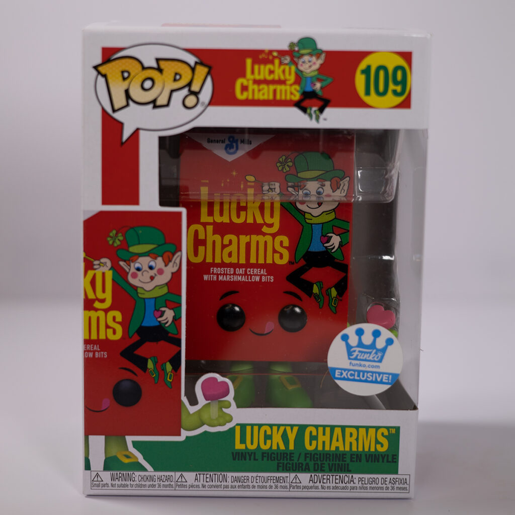 Lucky Charms Cereal Box Funko Pop! The Central