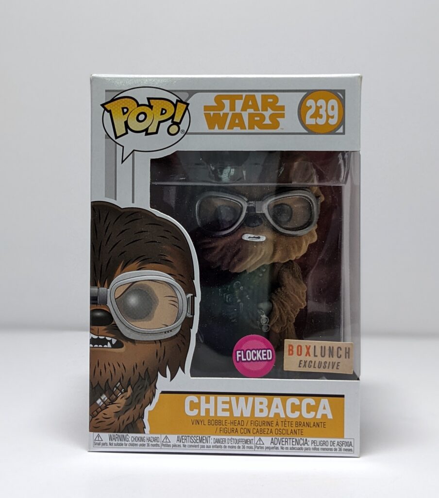 Chewbacca Solo Flocked Funko Pop! #239 