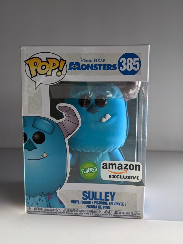 Sulley Flocked Funko Pop! #385 Monsters Inc.