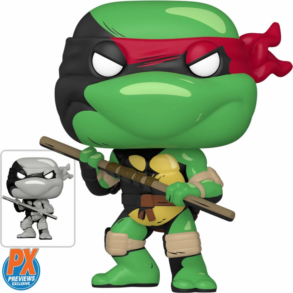 Funko Pop! Comics Teenage Mutant Ninja Turtles Michelangelo PX Previews  Exclusive Figure #34 - IT